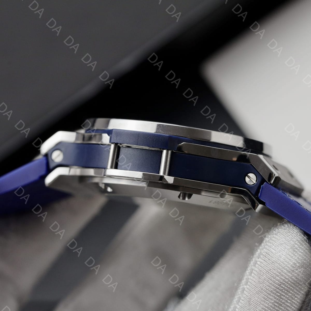 위블로 빅뱅 크로노그래프 청판 다이아베젤 블루 가죽밴드 44mm 9