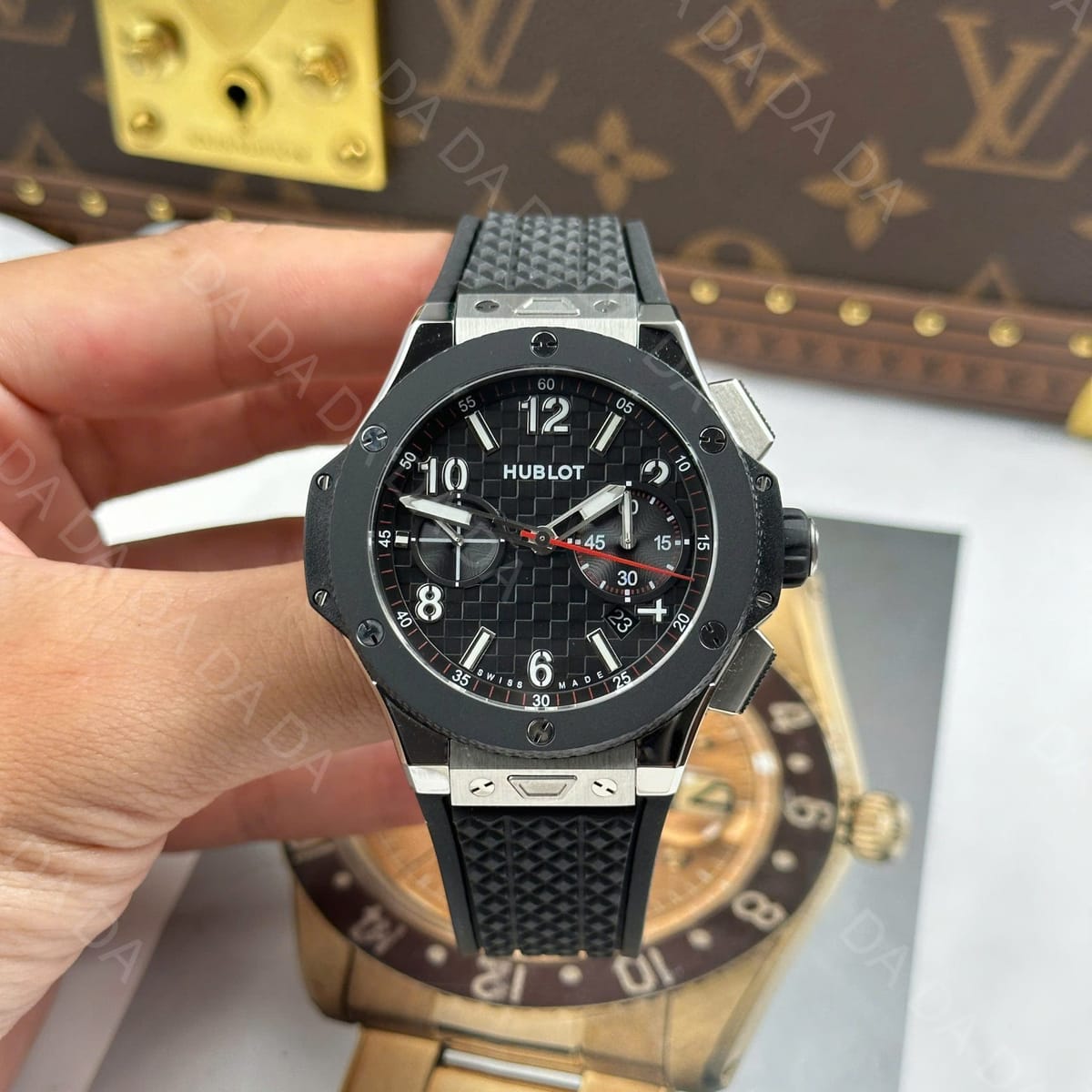 위블로 빅뱅 20주년 티타늄 세라믹 러버밴드 43mm 3
