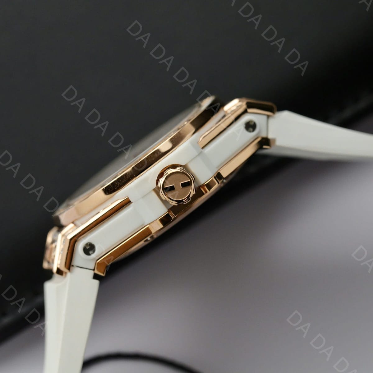 위블로 빅뱅 금통 풀파베 화이트다이얼 러버밴드 39mm 7