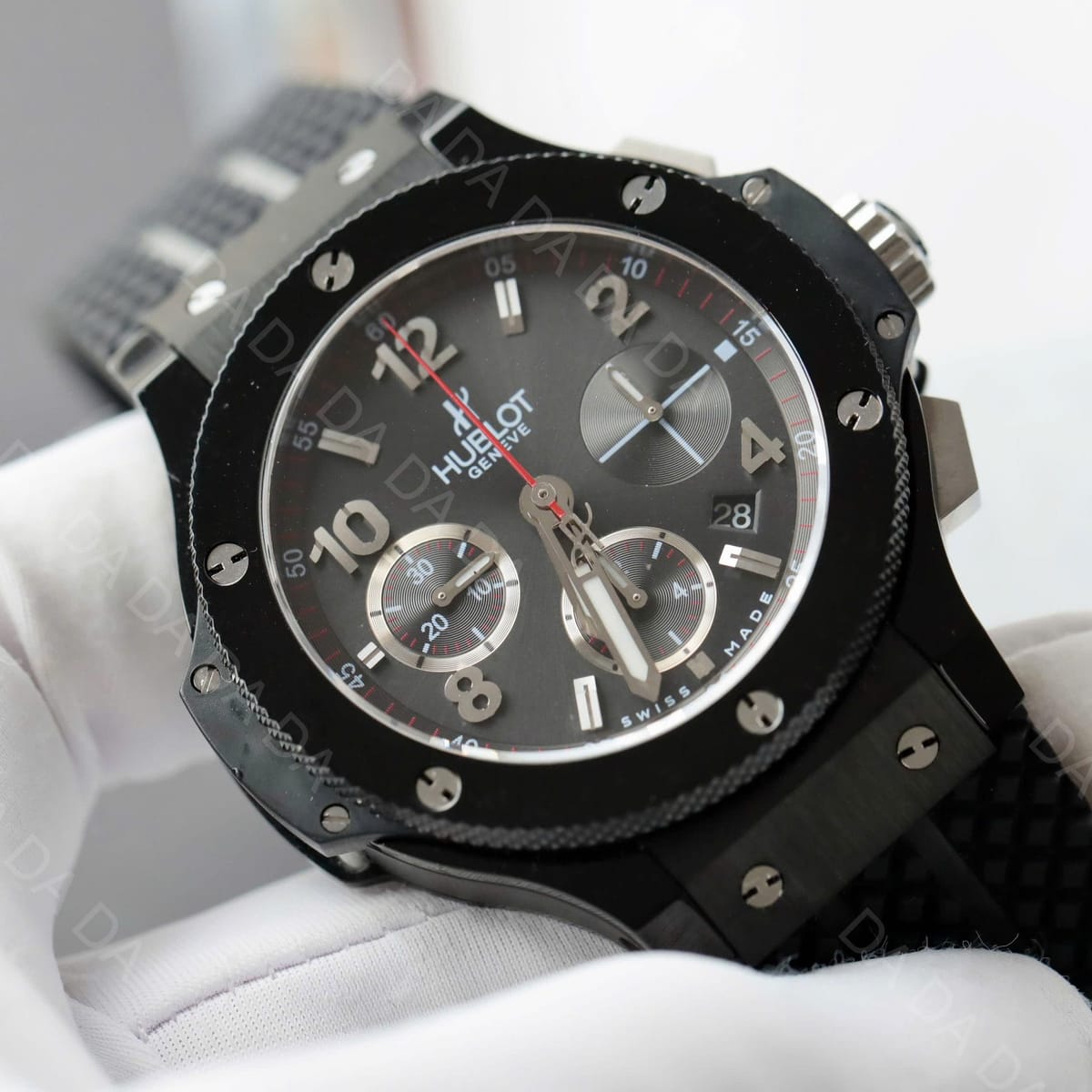 위블로 빅뱅 티타늄 블랙 러버밴드 42mm 4