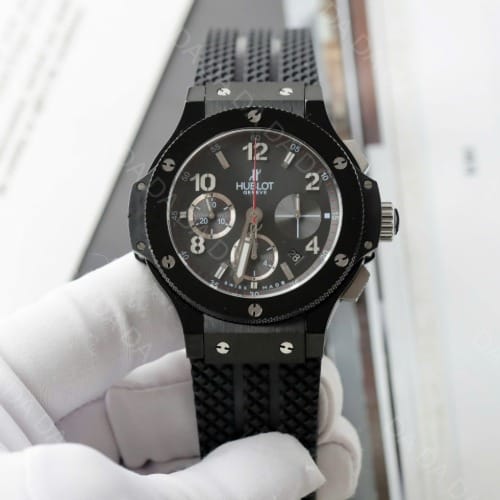 위블로 빅뱅 티타늄 블랙 러버밴드 42mm