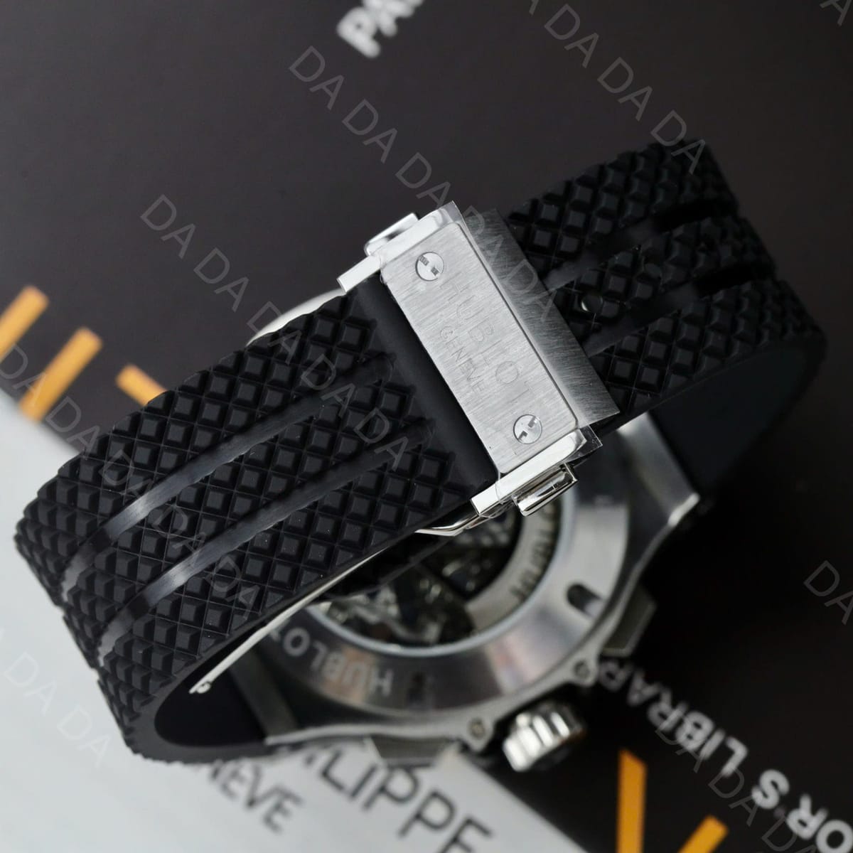 위블로 빅뱅 티타늄 블랙다이얼 러버밴드 42mm 9