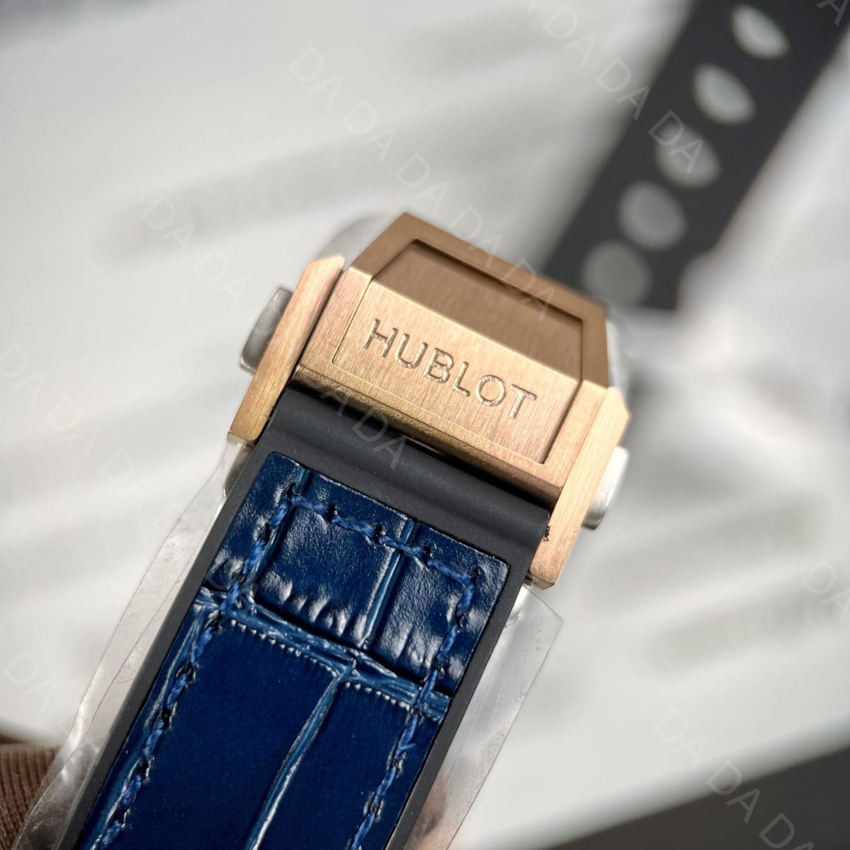 위블로 빅뱅 킹골드 풀파베 블루 가죽밴드 39mm 9