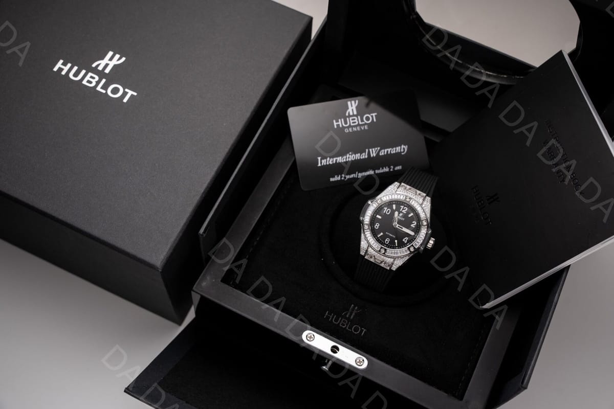위블로 빅뱅 풀파베 블랙 러버밴드 39mm 7