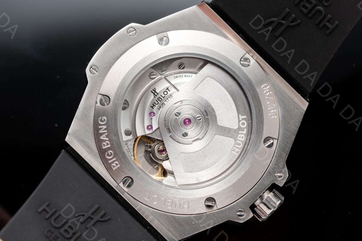 위블로 빅뱅 풀다이아셋팅 러버밴드 39mm 6