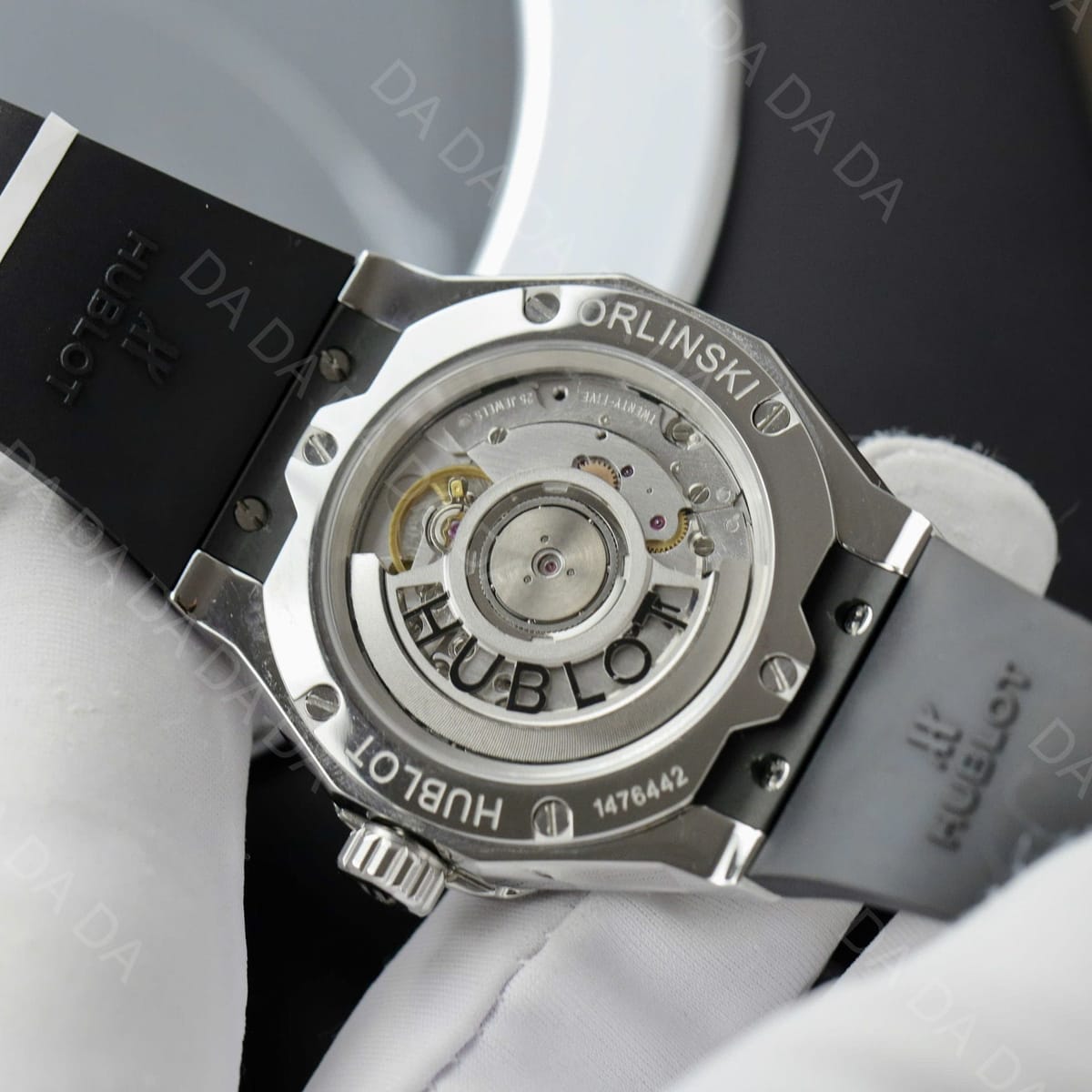 위블로 클래식퓨전 올린스키 풀파베 화이트다이얼 러버밴드 40mm 10