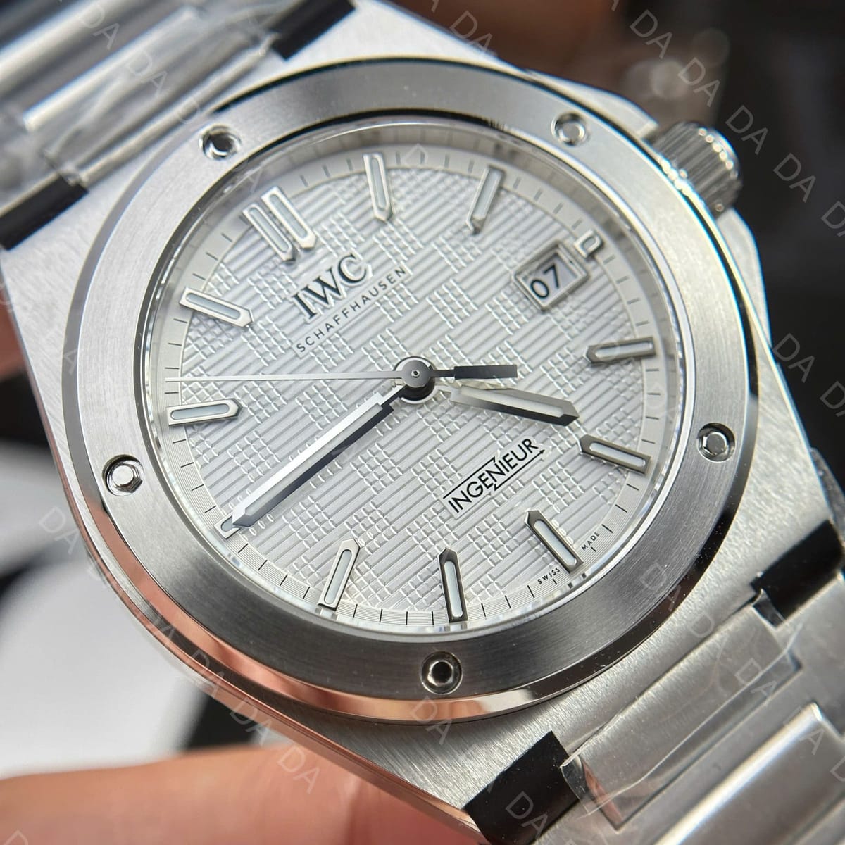 IWC 인제니어 스틸 화이트다이얼 40mm 6