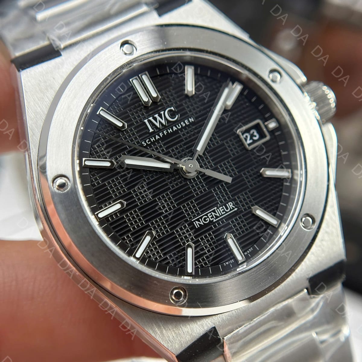 IWC 인제니어 스틸 검판 40mm 5
