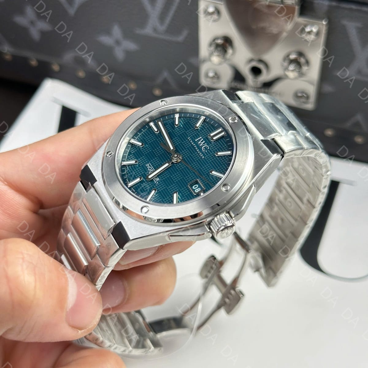 IWC 인제니어 스틸 민트블루 40mm 4