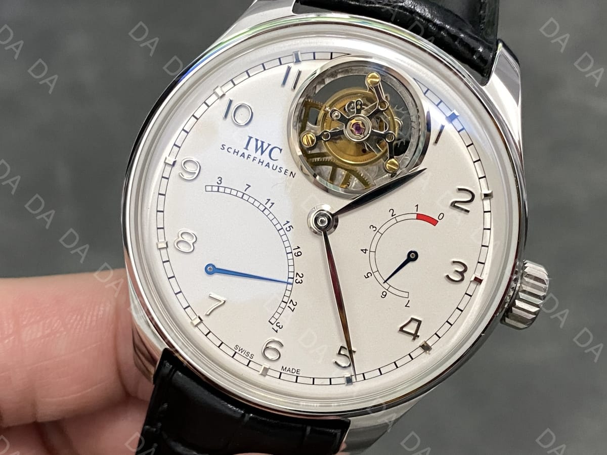 IWC 포르투기저 플라잉 뚜르비옹 흰판 44.2mm 4