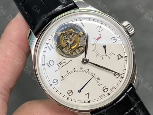 IWC 포르투기저 플라잉 뚜르비옹 흰판 44.2mm