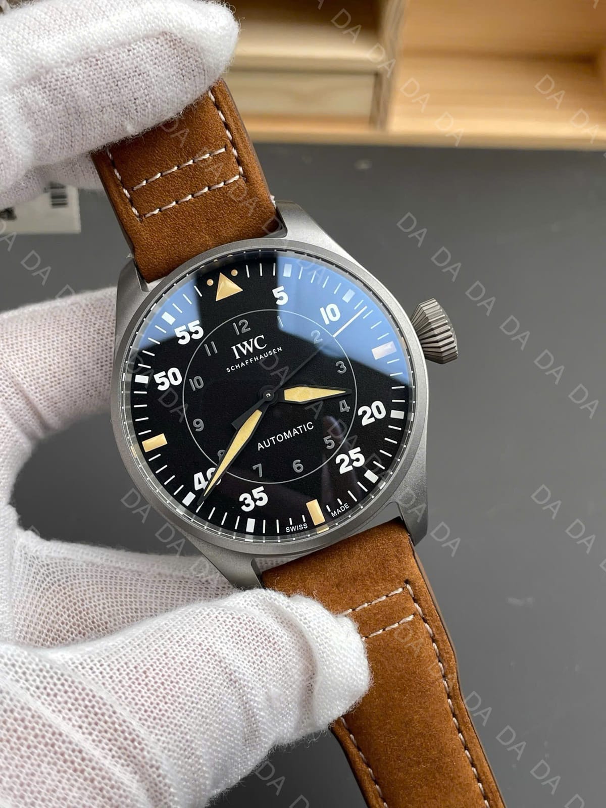 IWC 샤프하우젠 빅 파일럿 스핏파이어 검판 43mm 4