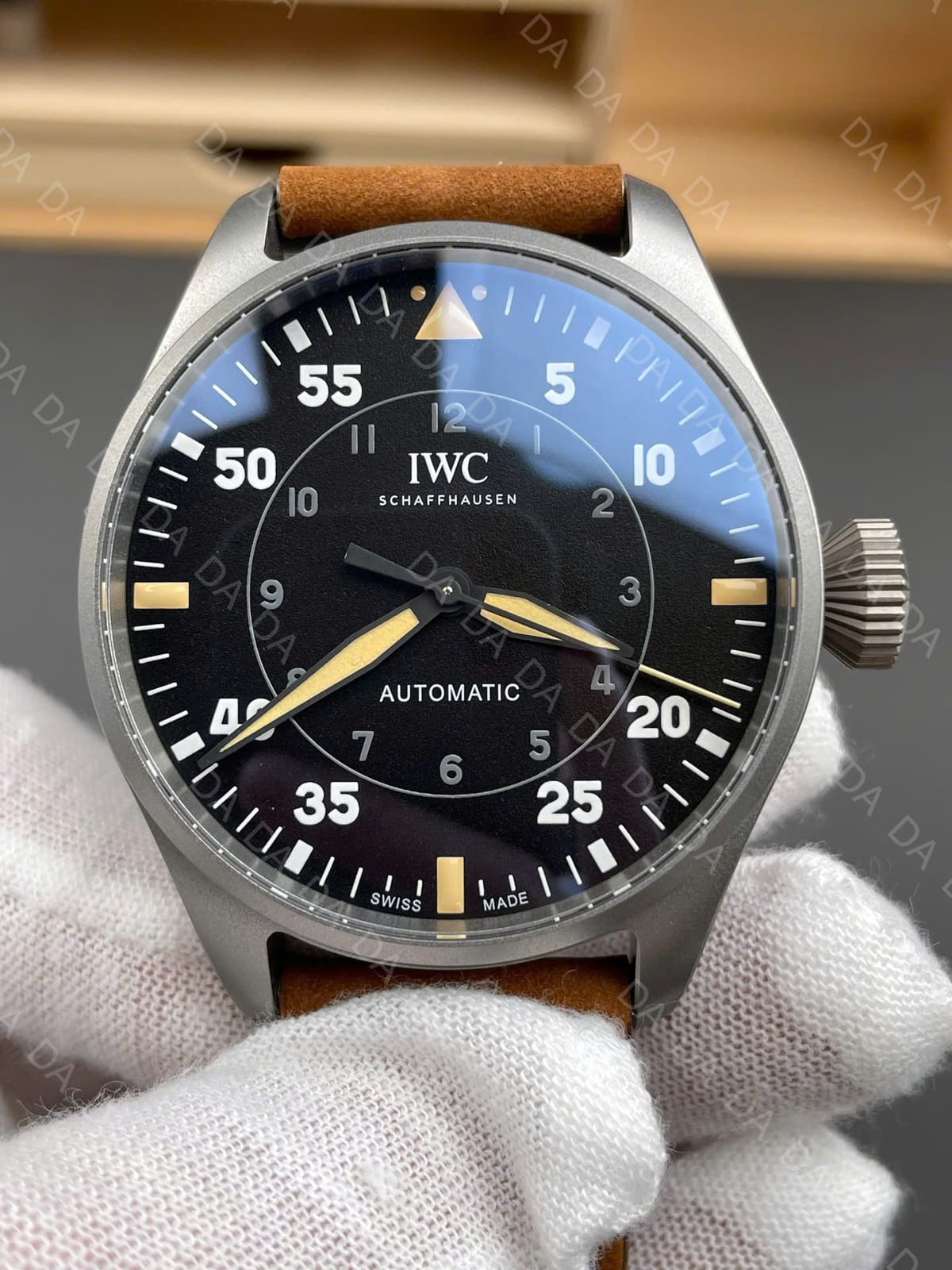 IWC 샤프하우젠 빅 파일럿 스핏파이어 검판 43mm 5