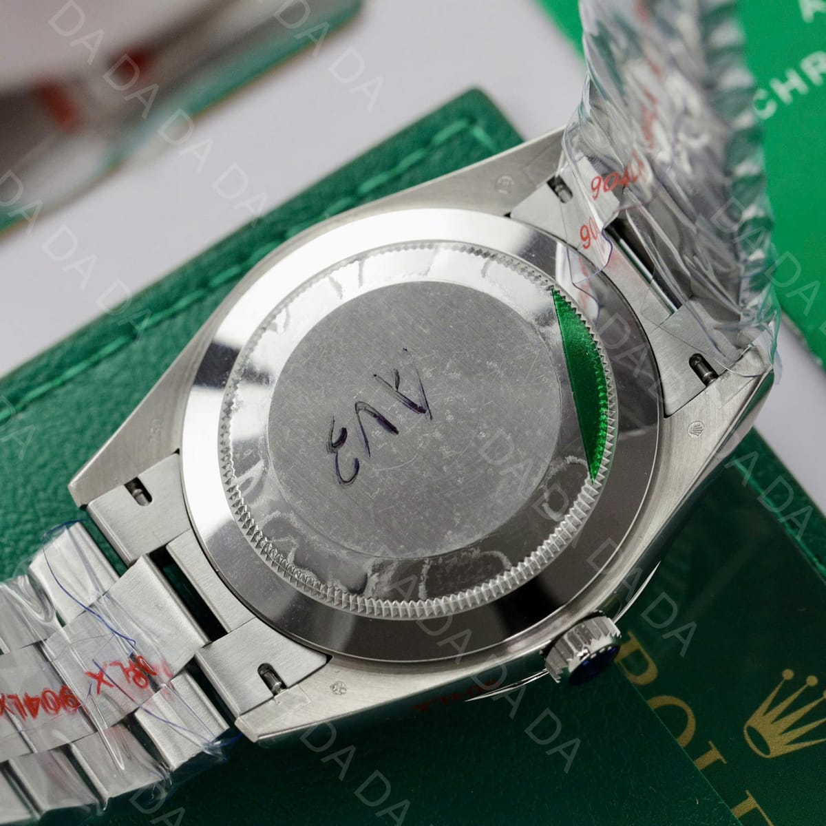 롤렉스 데이데이트 화이트골드 청판 바게트다이아 40mm 10