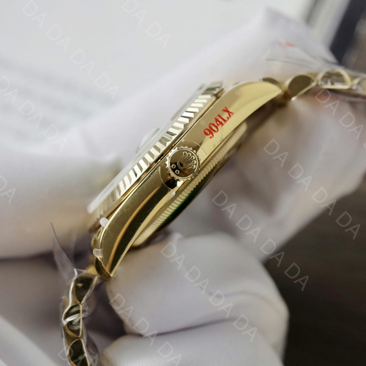롤렉스 데이데이트 옐로우골드 금통 그린 옴브레 36mm 10