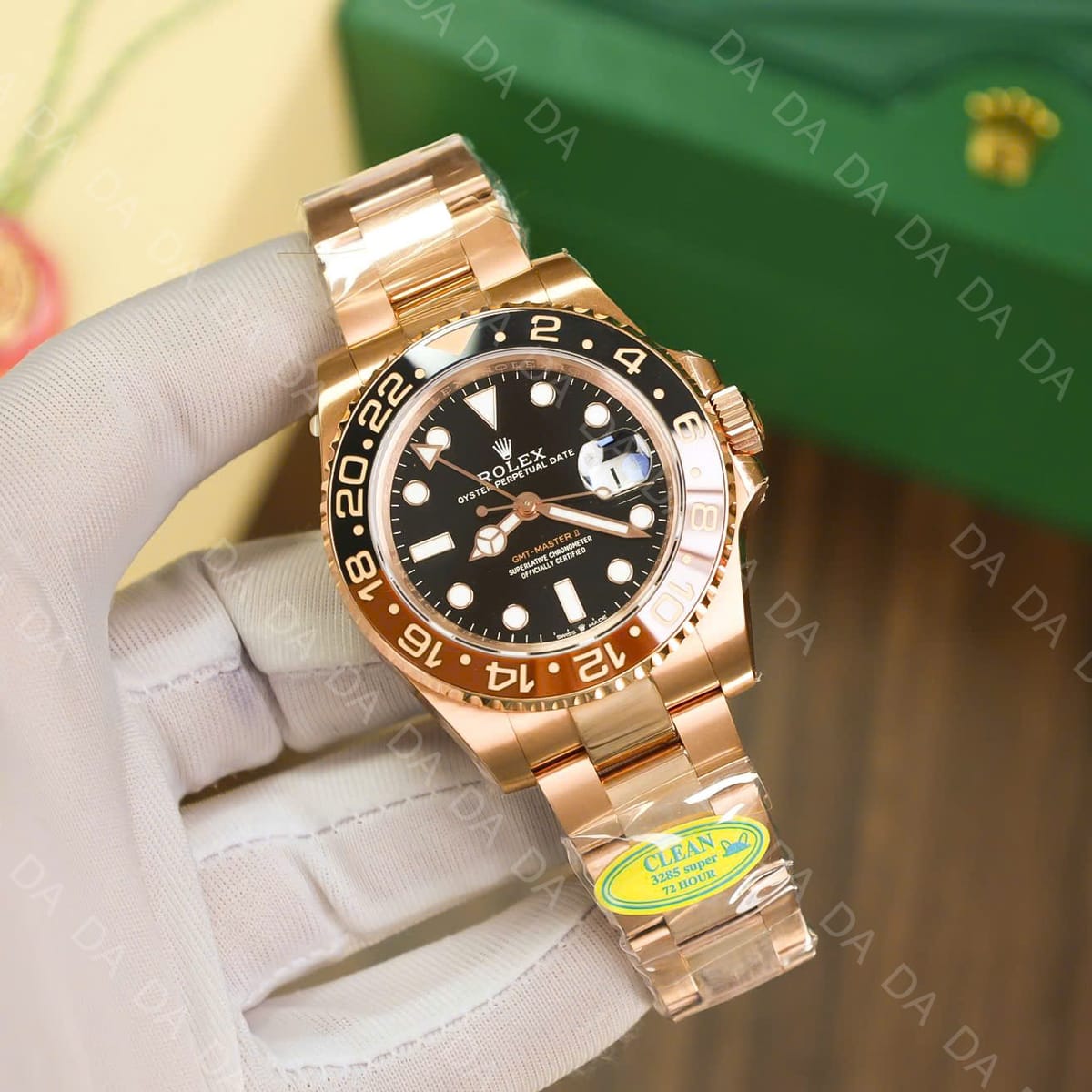 롤렉스 GMT마스터2 루트비어 금통 40mm 3