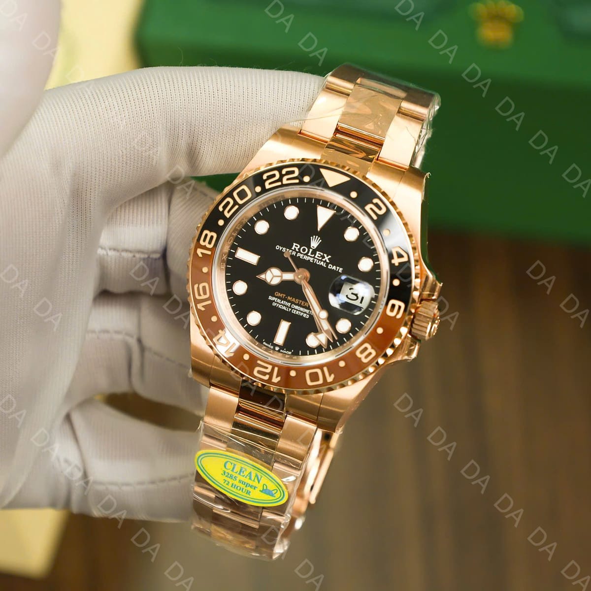 롤렉스 GMT마스터2 루트비어 금통 40mm 4