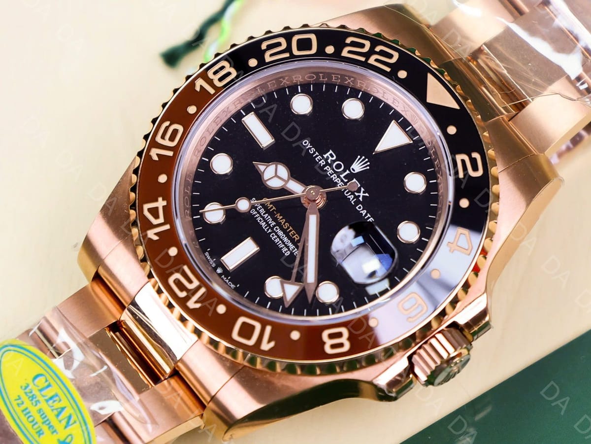 롤렉스 GMT마스터2 루트비어 금통 40mm 5
