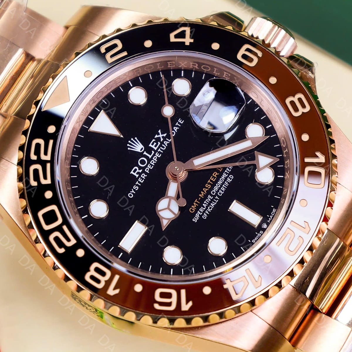 롤렉스 GMT마스터2 루트비어 금통 40mm 6