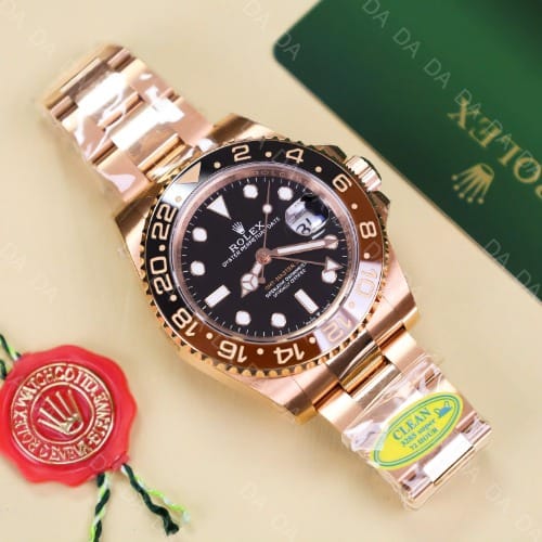 롤렉스 GMT마스터2 루트비어 금통 40mm