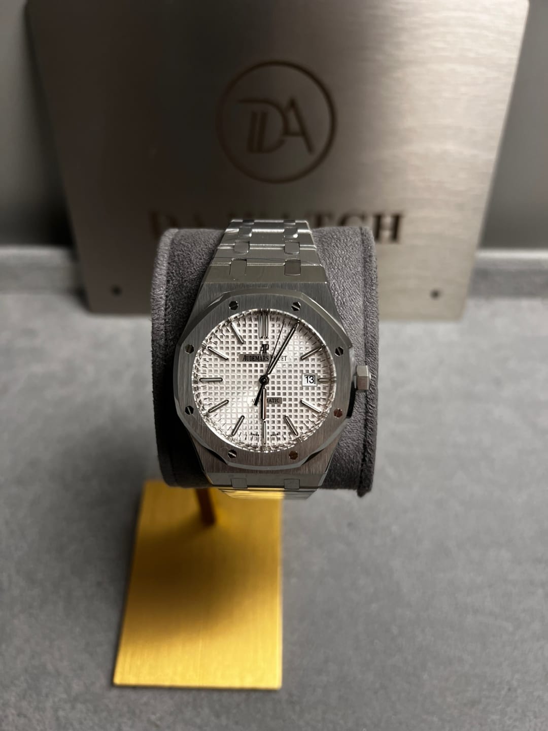 오데마피게 로얄오크 15400 스틸 흰판 41mm 3