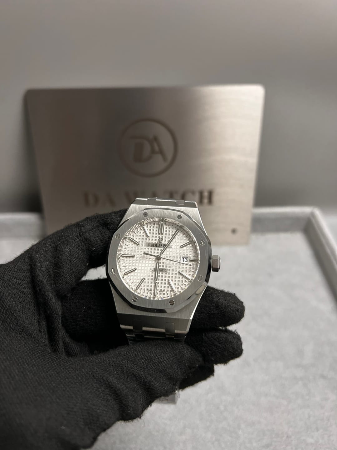 오데마피게 로얄오크 15400 스틸 흰판 41mm 8