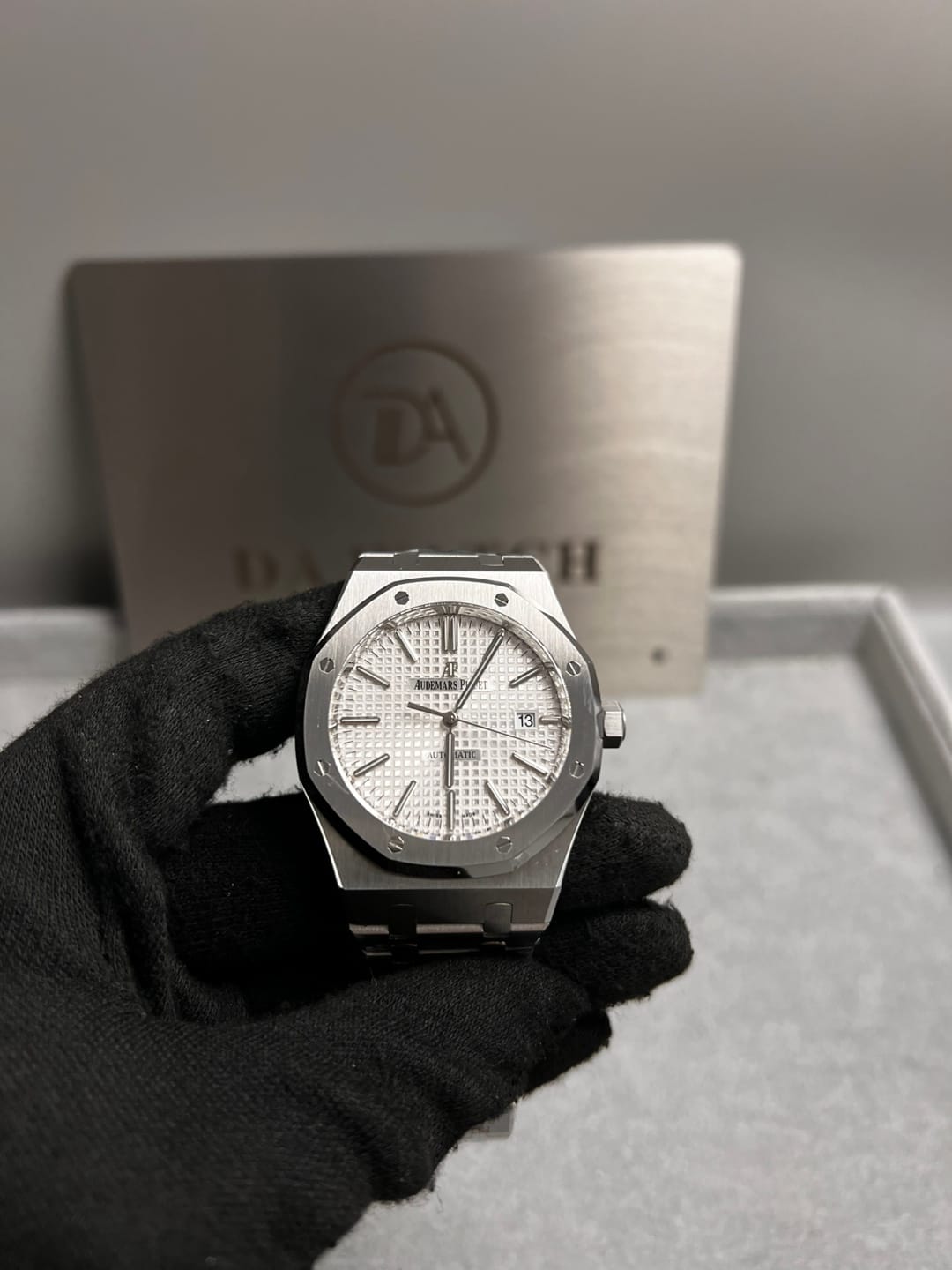 오데마피게 로얄오크 15400 스틸 흰판 41mm 9