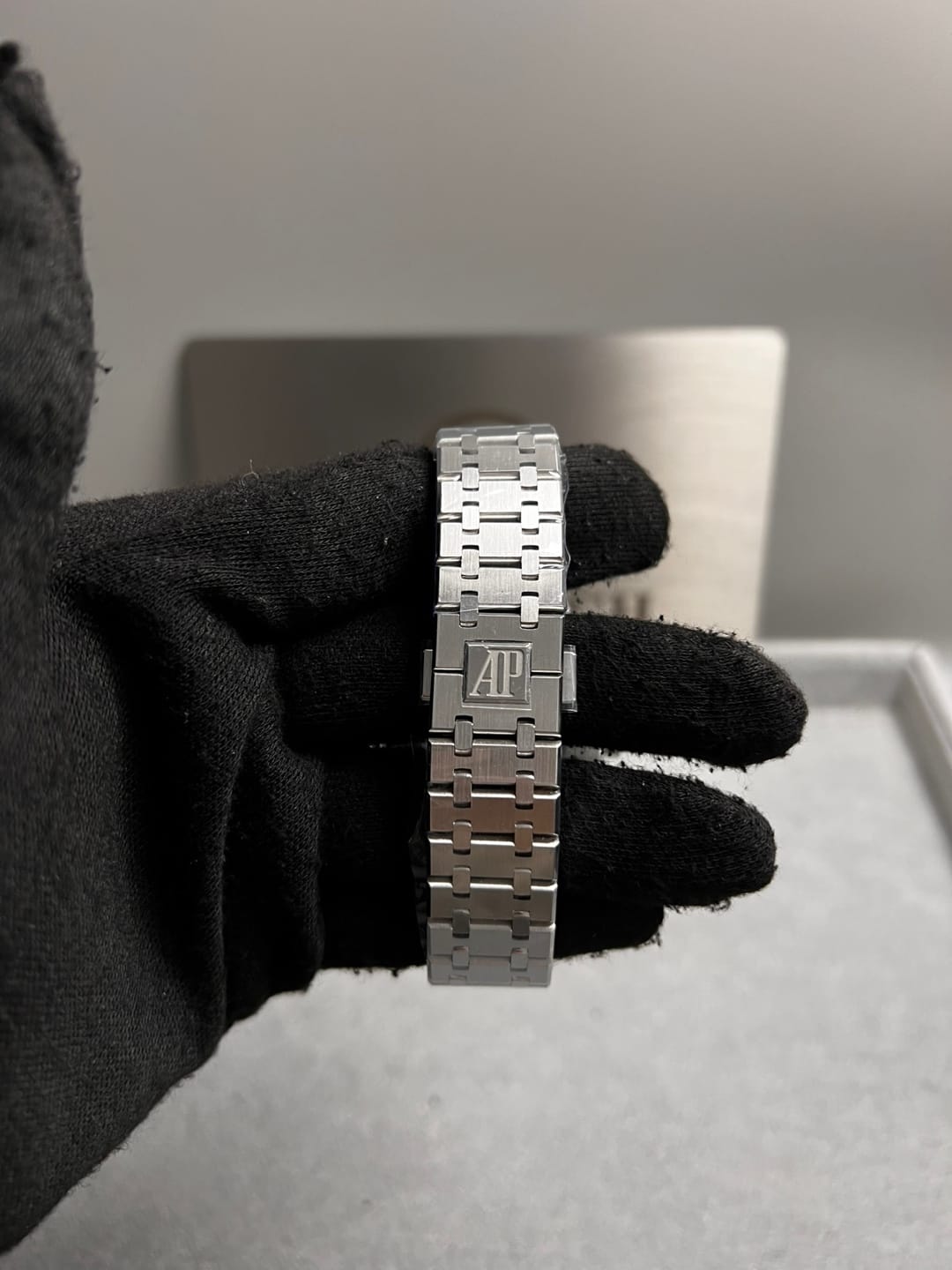 오데마피게 로얄오크 15400 스틸 흰판 41mm 16