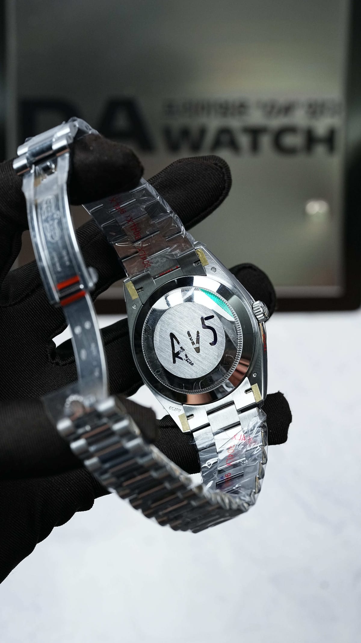 롤렉스 데이데이트 화이트골드 검판 바게트다이아 40mm 15