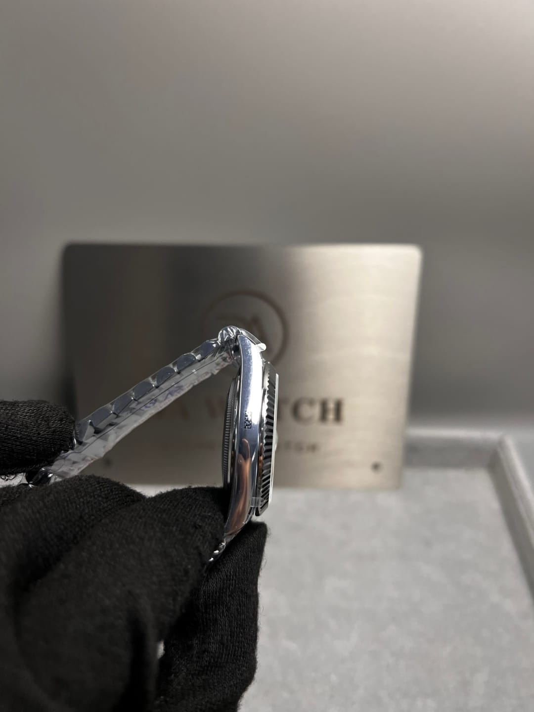 롤렉스 데이데이트 화이트골드 아이스블루 바게트다이아 40mm 13
