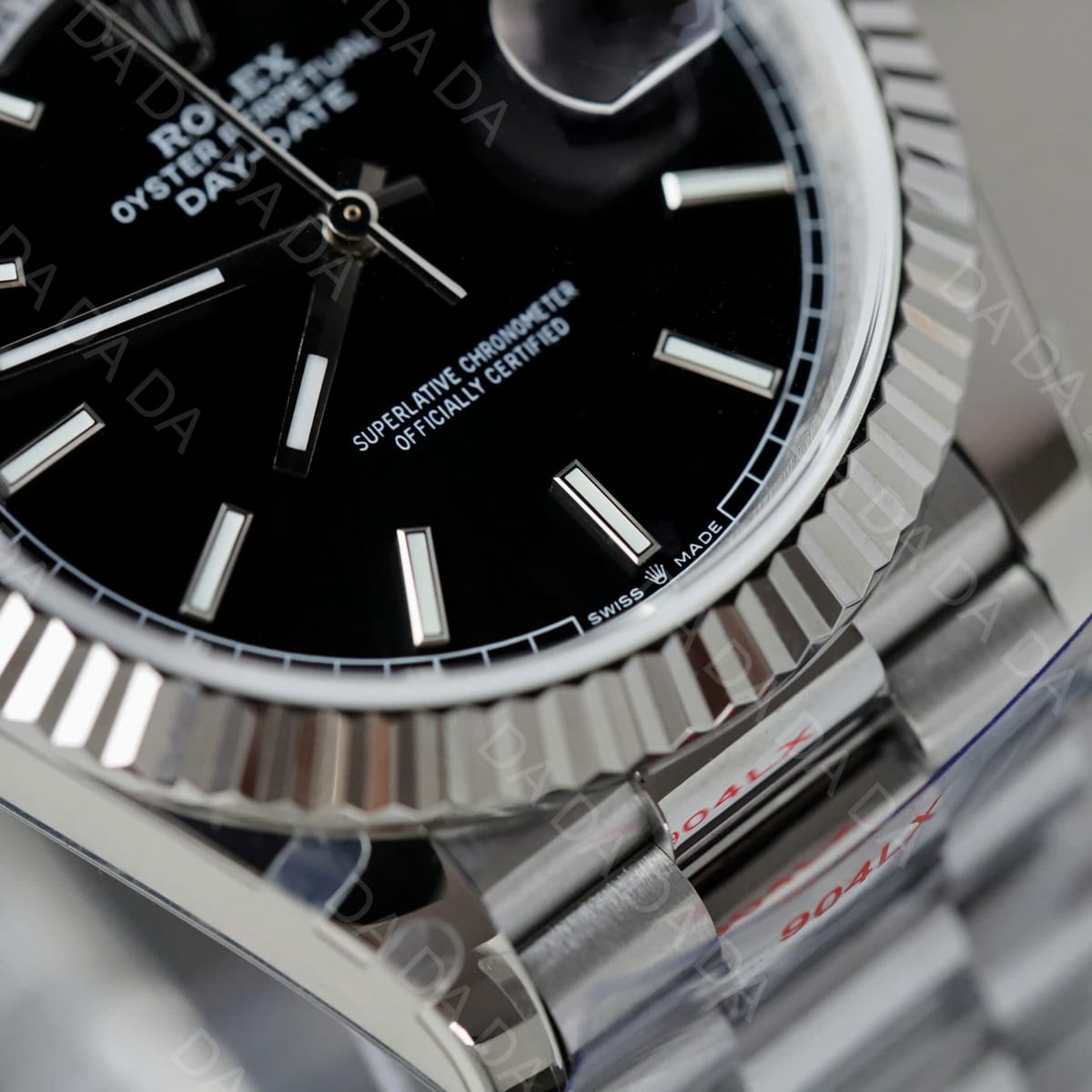 롤렉스 데이데이트 화이트골드 검판 40mm 7