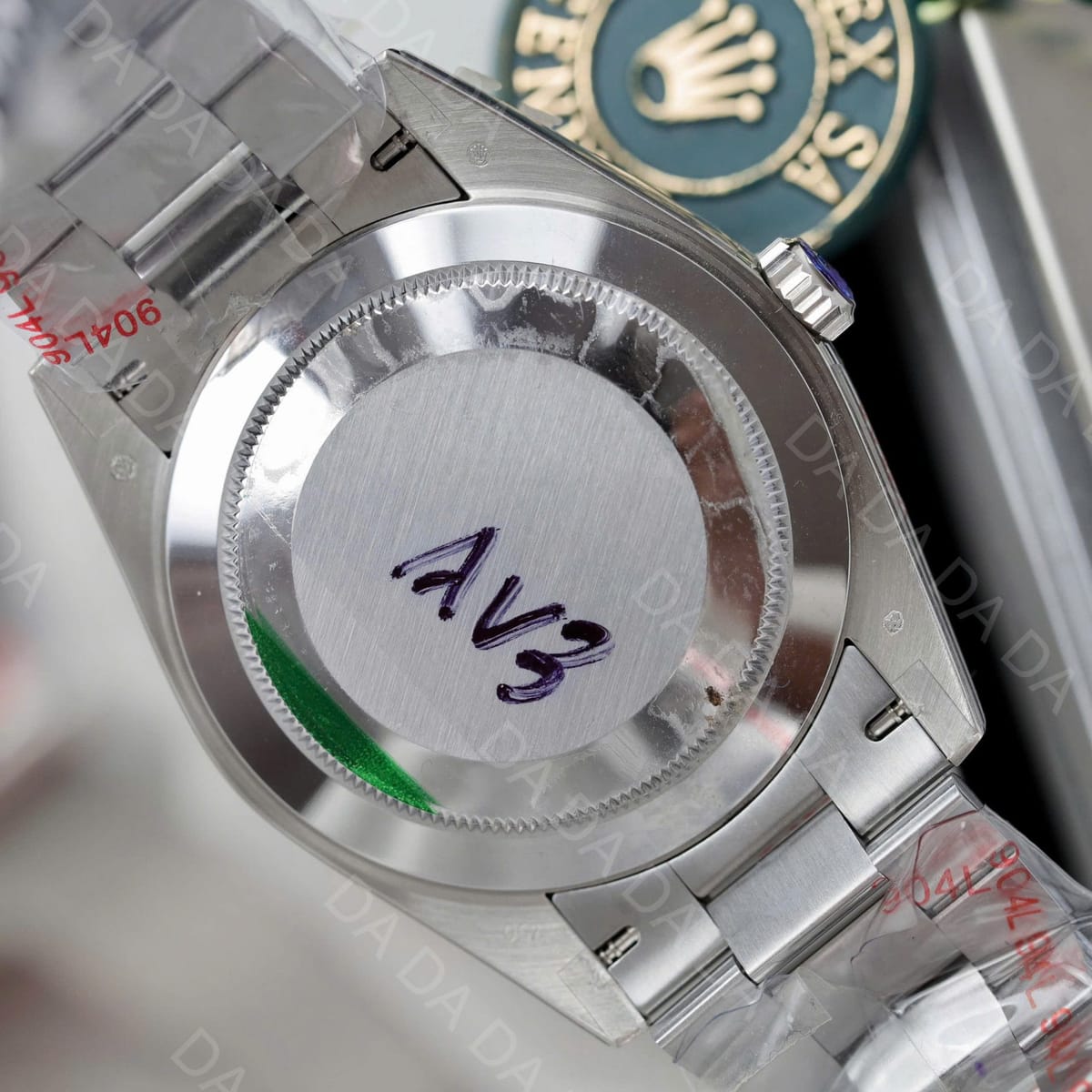 롤렉스 데이데이트 화이트골드 검판 40mm 8