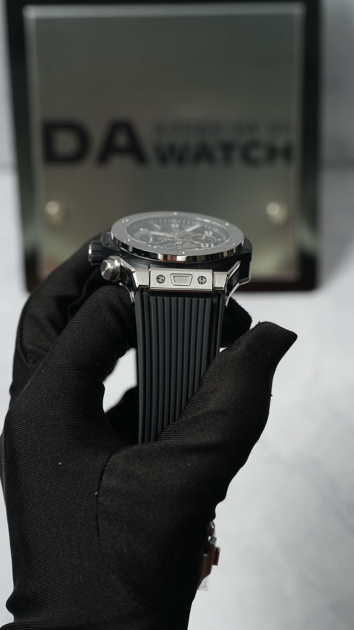 위블로 빅뱅 유니코 티타늄 베젤 러버밴드 42mm 7