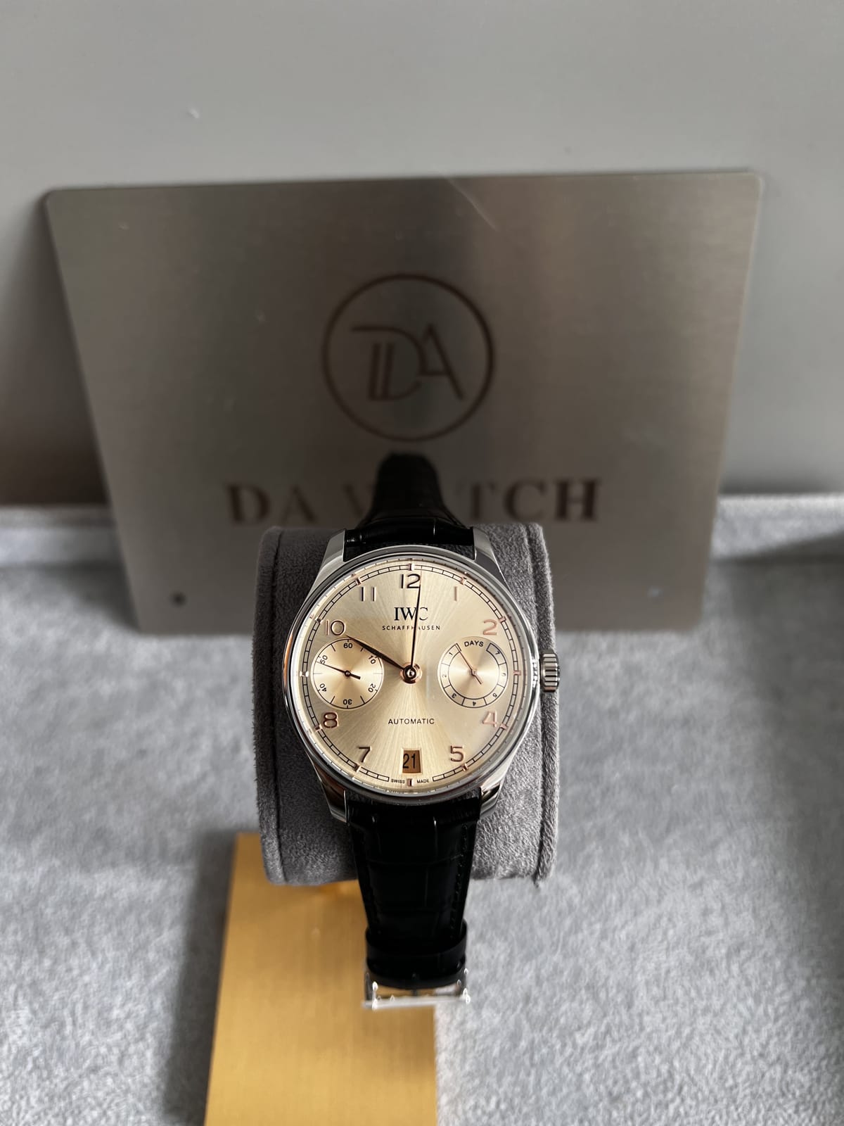 IWC 포르투기저 선더스트다이얼 오토메틱 42mm 3