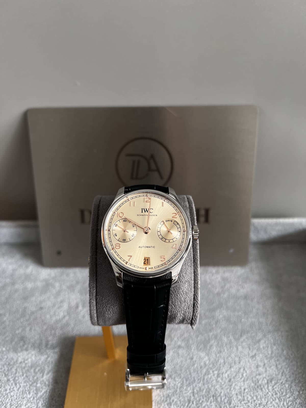 IWC 포르투기저 선더스트다이얼 오토메틱 42mm 4