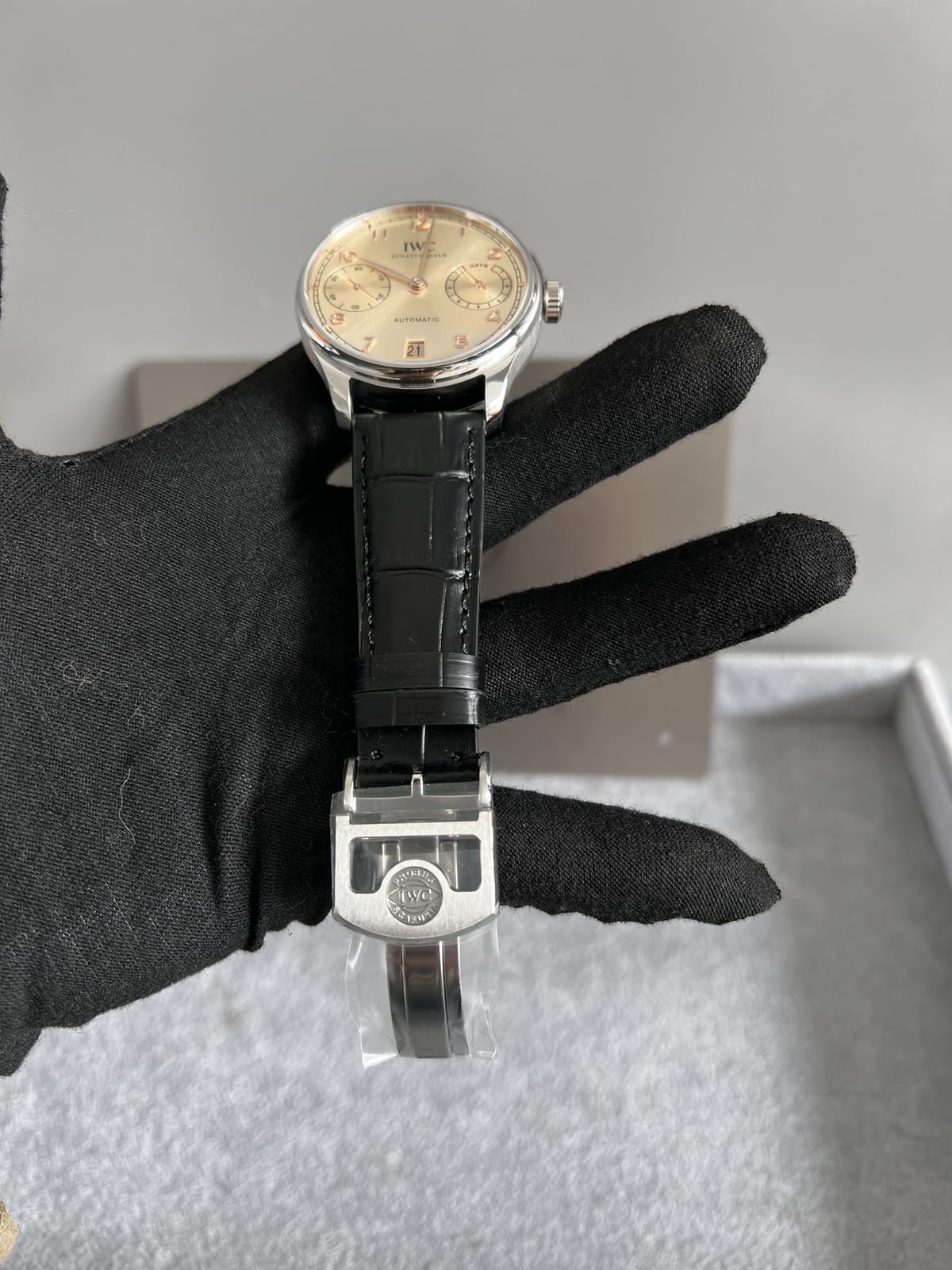 IWC 포르투기저 선더스트다이얼 오토메틱 42mm 15