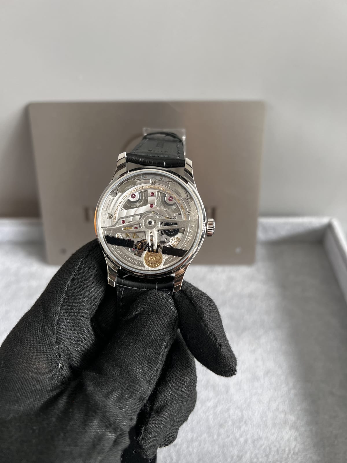IWC 포르투기저 선더스트다이얼 오토메틱 42mm 18