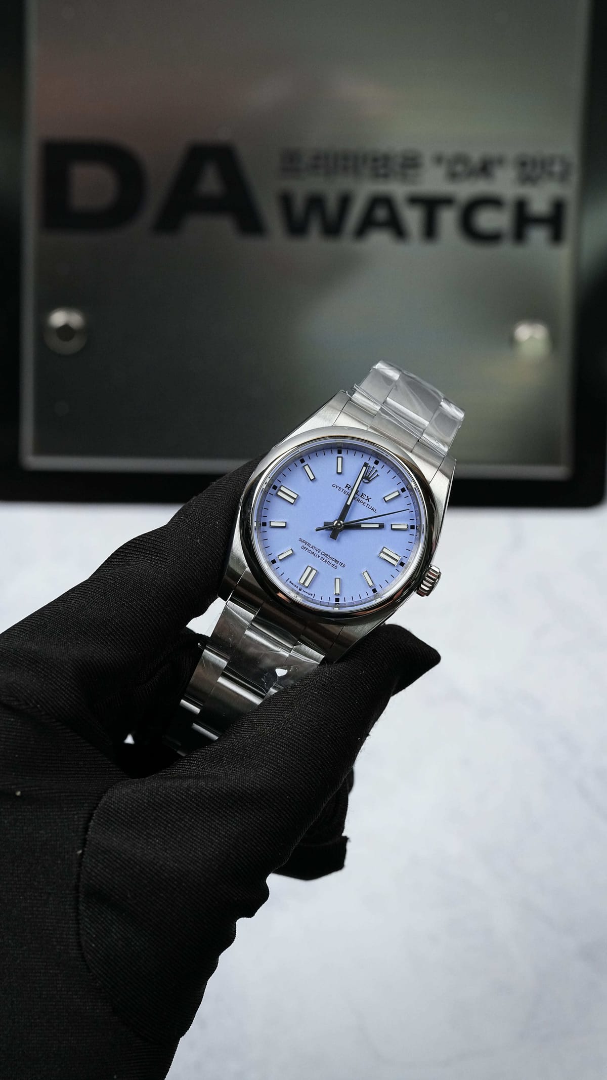 롤렉스 오이스터 퍼페츄얼 라벤더 36mm 5
