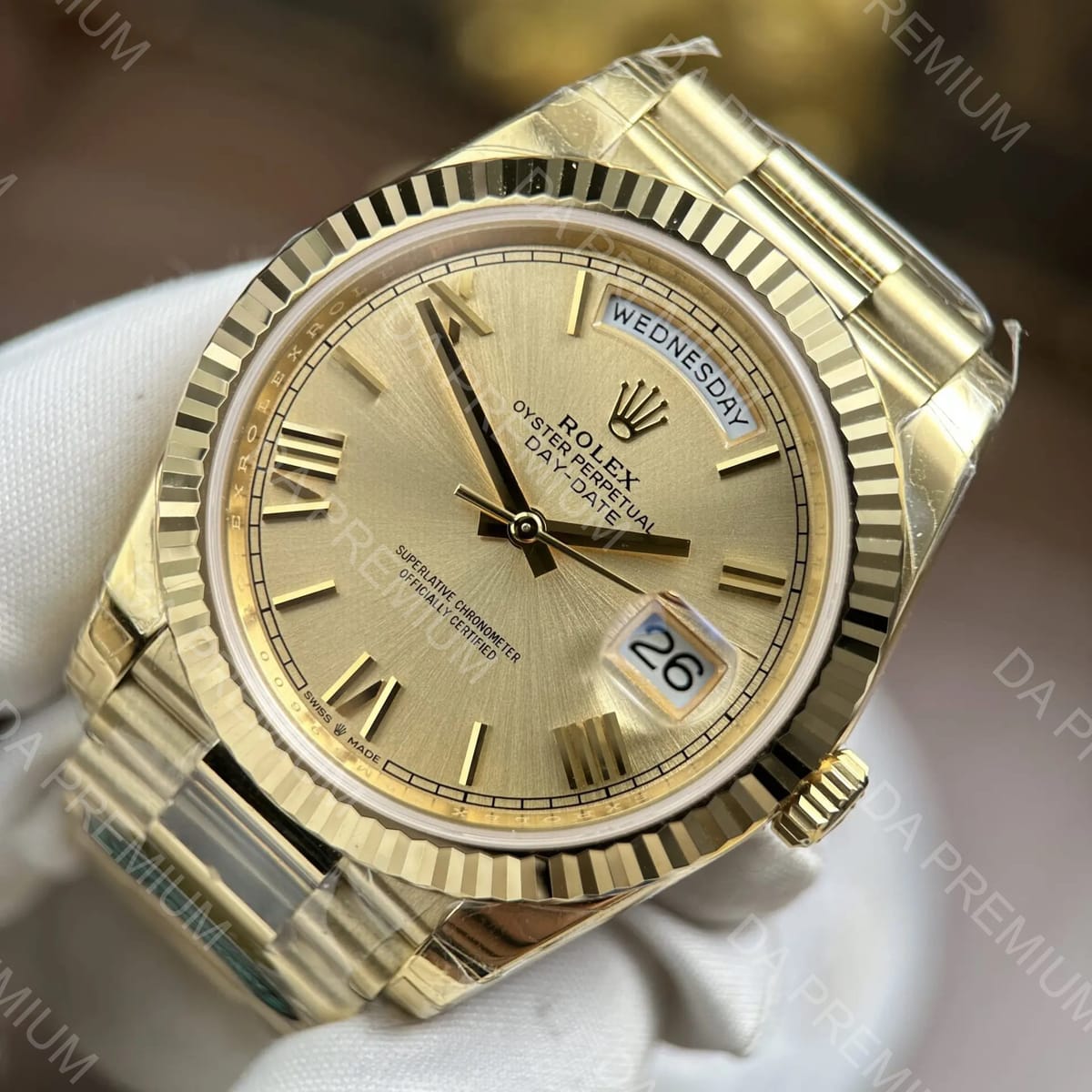 롤렉스 데이데이트 금통 샴페인골드 40mm 5