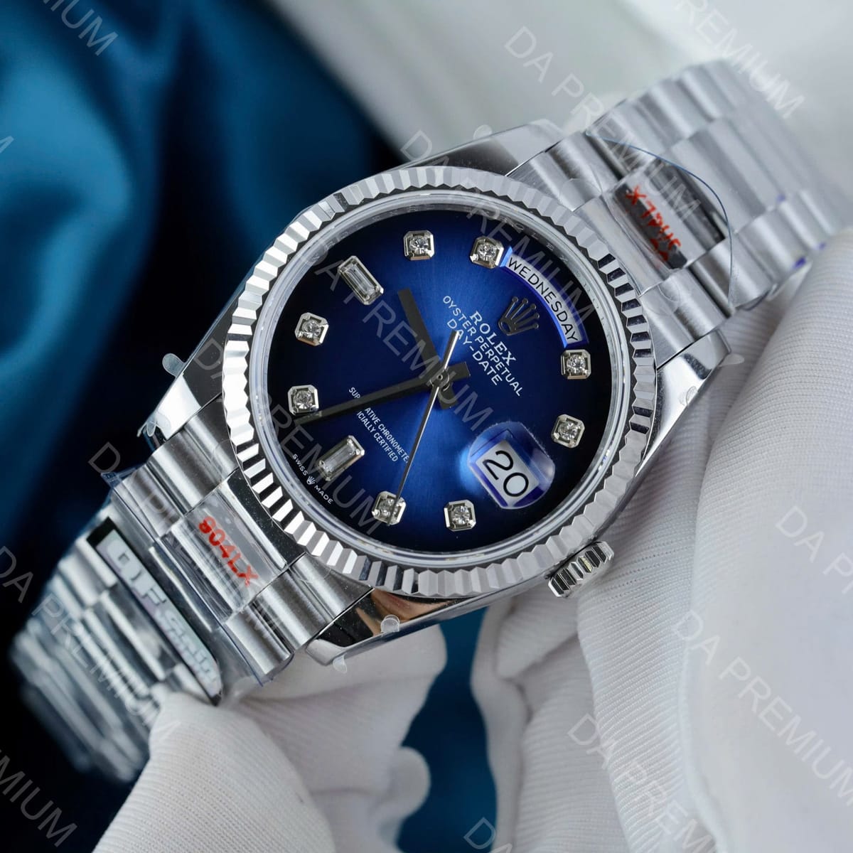 롤렉스 데이데이트 청판 다이아셋팅 바게뜨 36mm 3