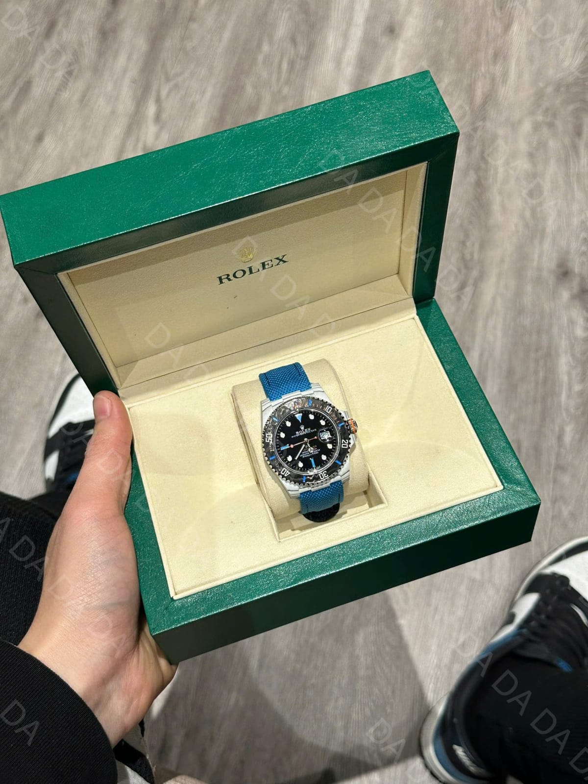 롤렉스 서브마리너 카본 블루 스트랩 41mm 6