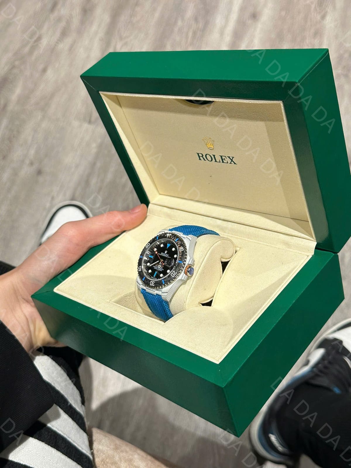 롤렉스 서브마리너 카본 블루 스트랩 41mm 7