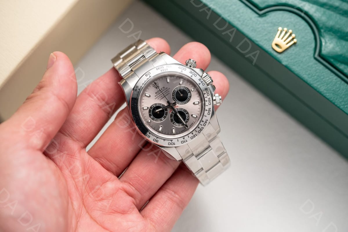 롤렉스 데이토나 화이트골드 그레이다이얼 40mm 3