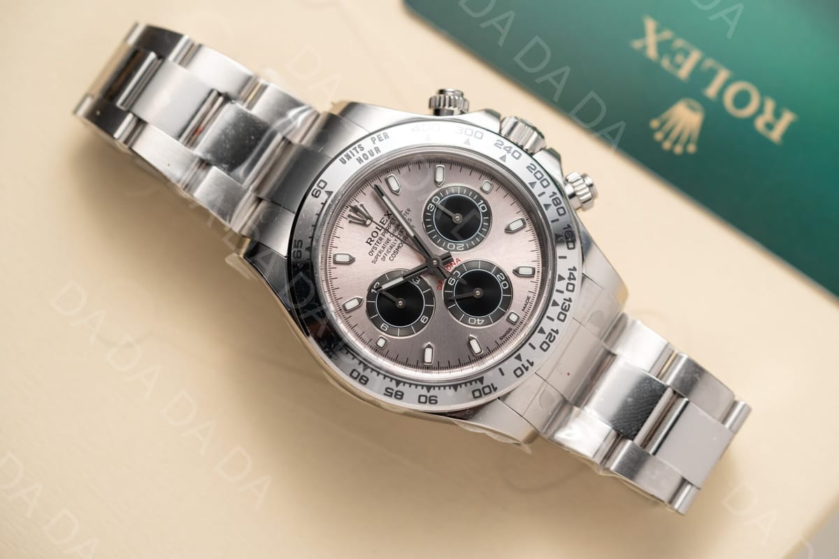 롤렉스 데이토나 화이트골드 그레이다이얼 40mm 8
