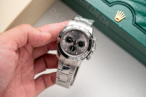롤렉스 데이토나 화이트골드 그레이다이얼 40mm