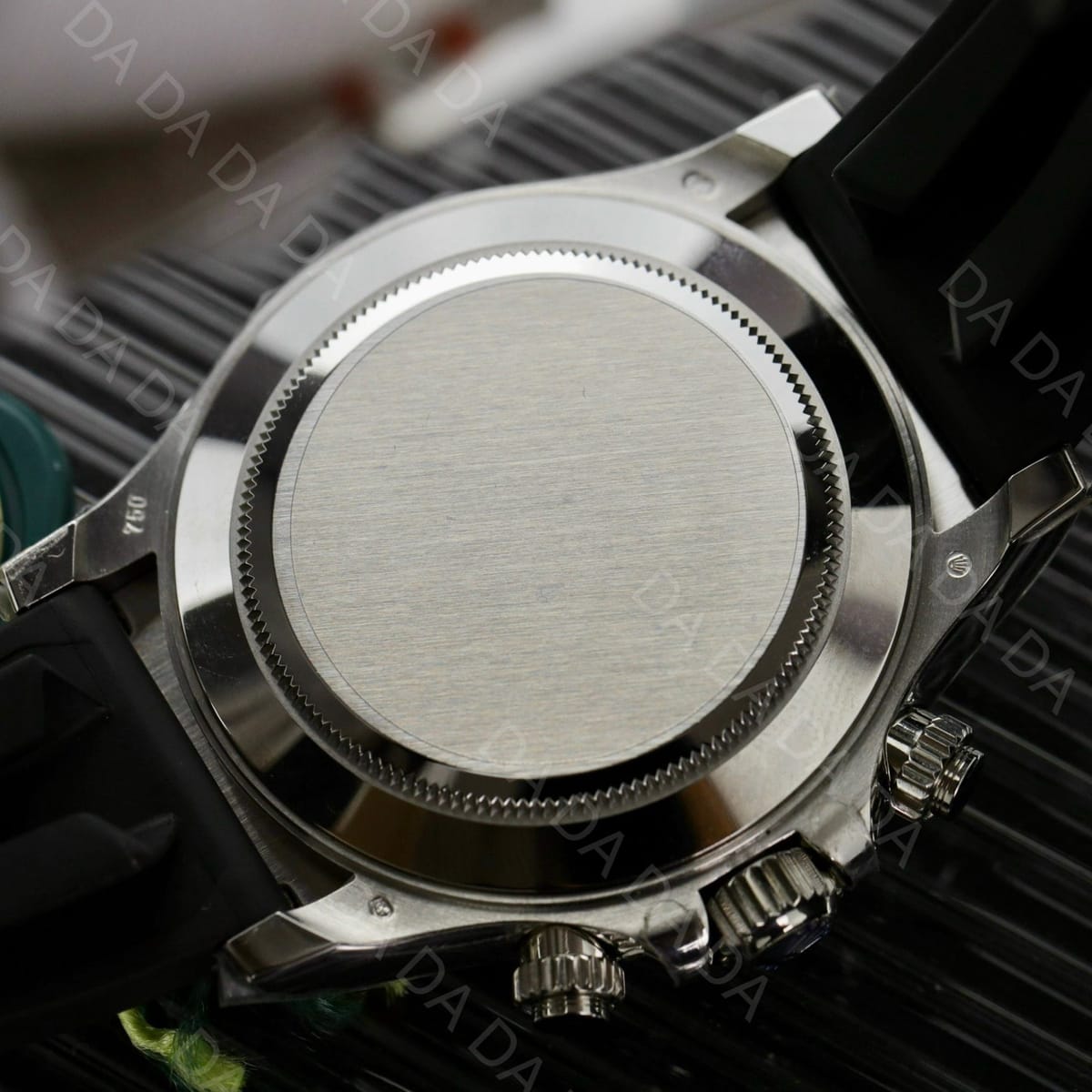 롤렉스 데이토나 화이트골드 블랙 자개판 8P 러버밴드 40mm 7