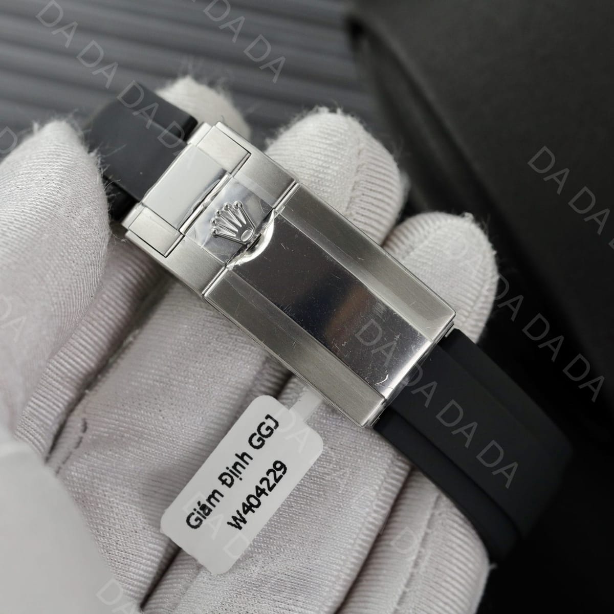 롤렉스 데이토나 화이트골드 블랙 자개판 8P 러버밴드 40mm 9