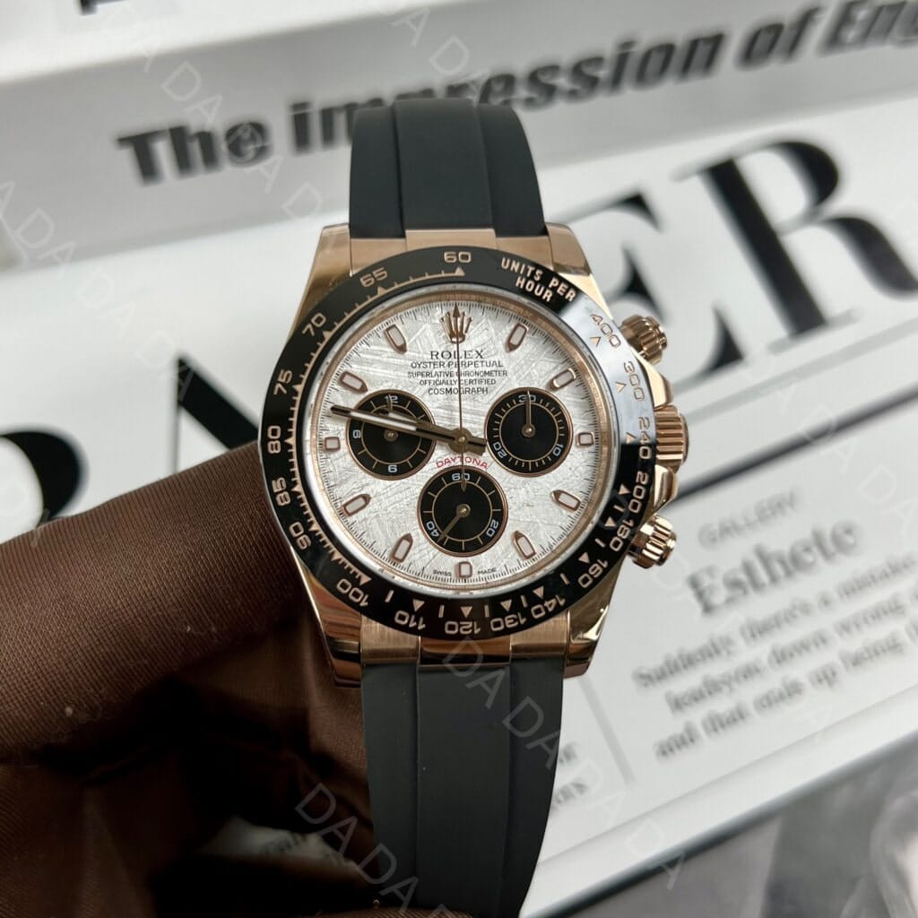 롤렉스 데이토나 로즈골드 금통 운석다이얼 40mm 3