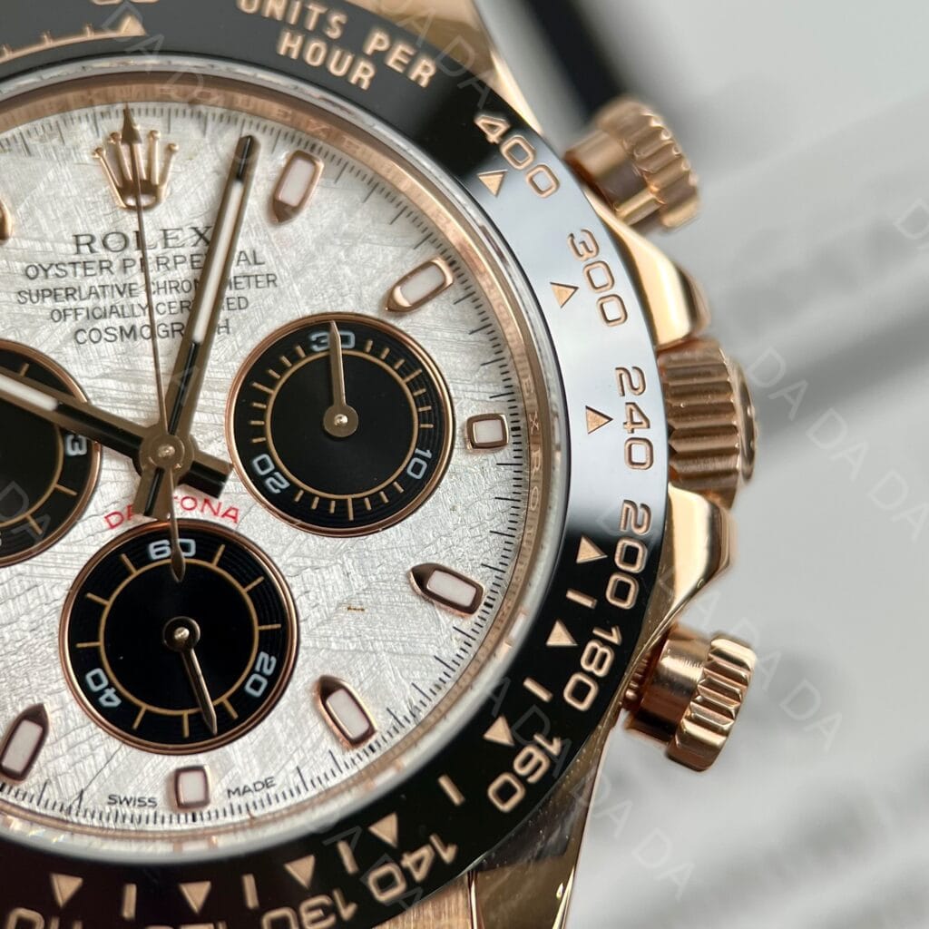 롤렉스 데이토나 로즈골드 금통 운석다이얼 40mm 5