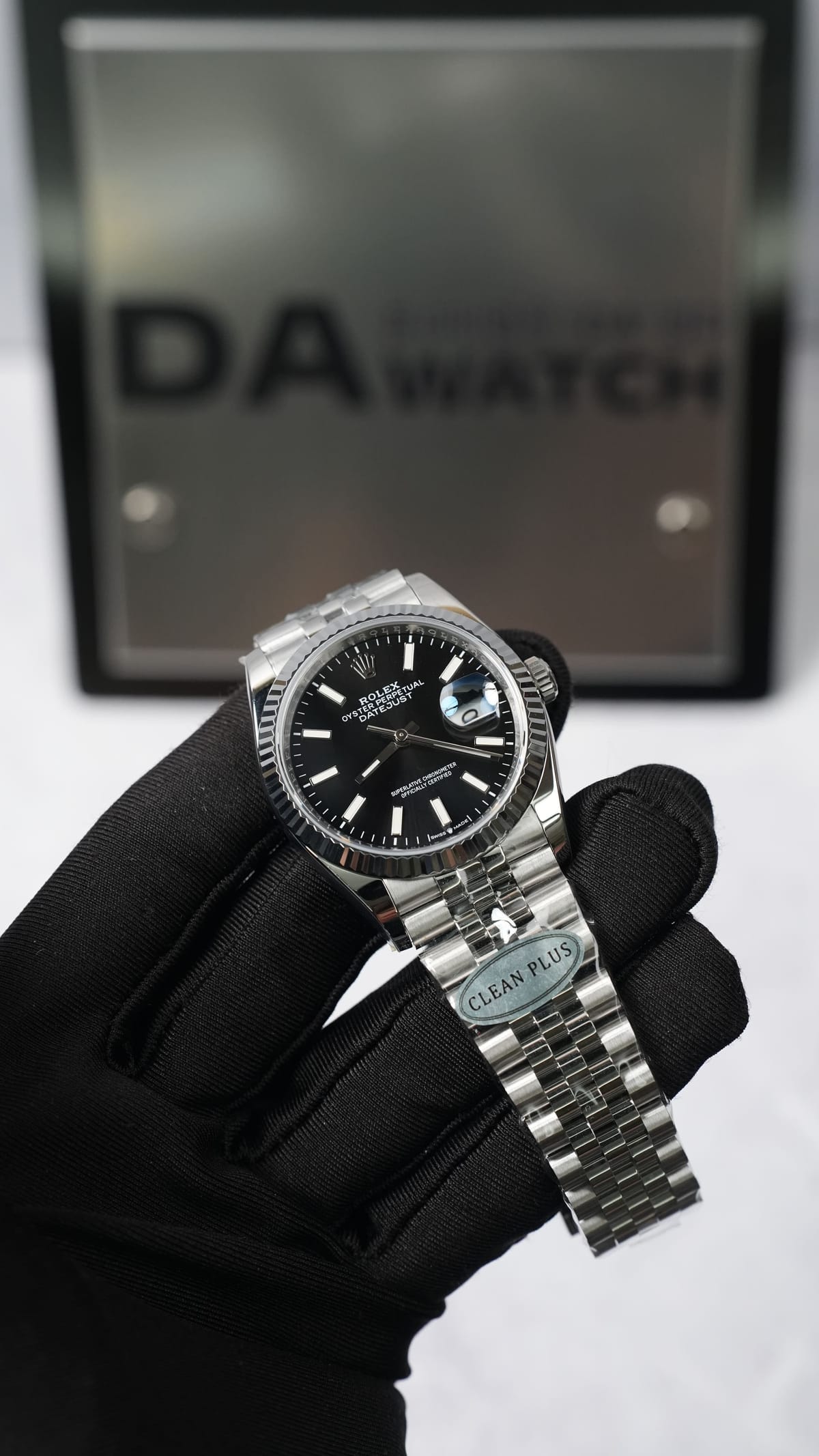 롤렉스 데이저스트 검판 36mm 18